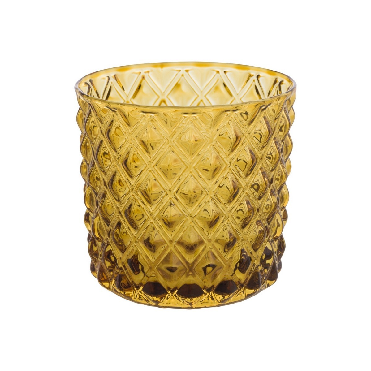 Acquista online Brandani set 6 Bicchiere rombi vetro colori assortiti 9x8,5 h cm cod.51536 Brandani